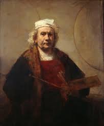 Rembrandt, Self-Portrait with Two Circles, c.1665-9