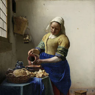 Vermeer, The Milkmaid